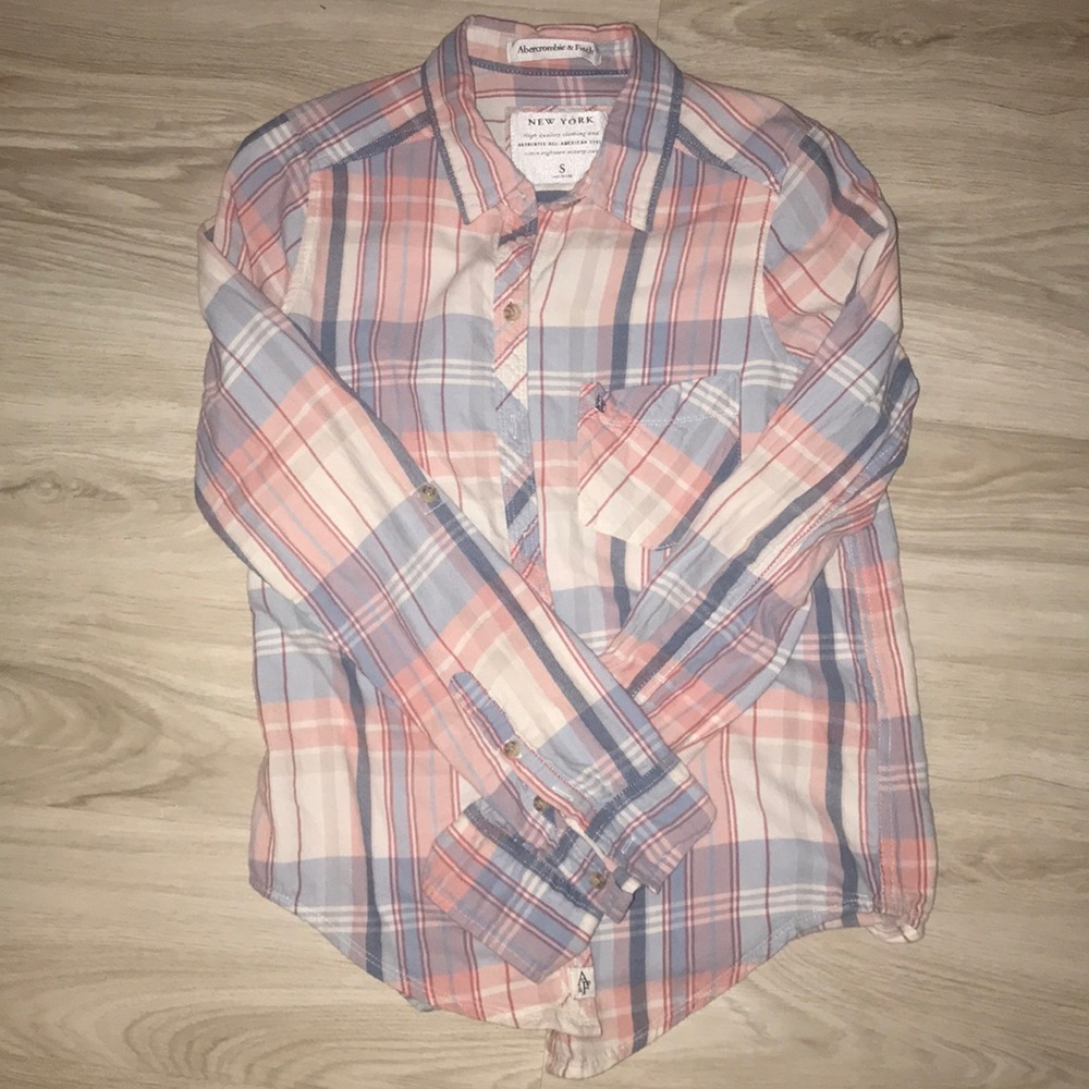 Abercrombie plaid shirt